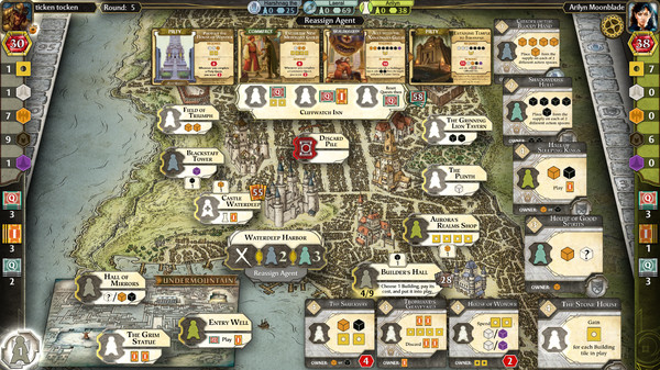 Скриншот из D&D Lords of Waterdeep: Undermountain expansion Скриншот из D&D Lords of Waterdeep: Undermountain expansion