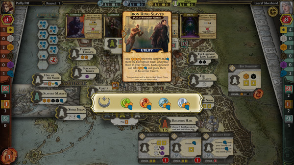 Скриншот из D&D Lords of Waterdeep: Skullport expansion Скриншот из D&D Lords of Waterdeep: Skullport expansion