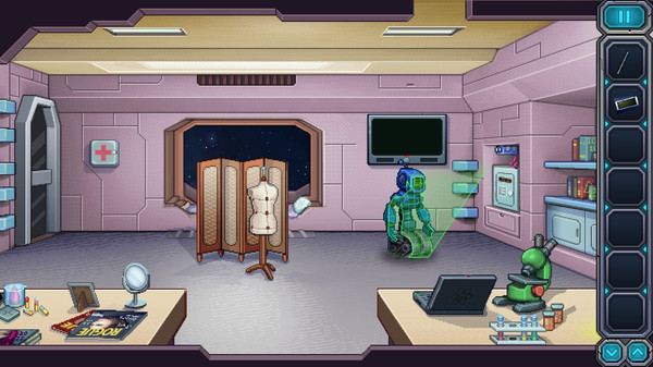 Скриншот из Odysseus Kosmos and his Robot Quest: Adventure Game
