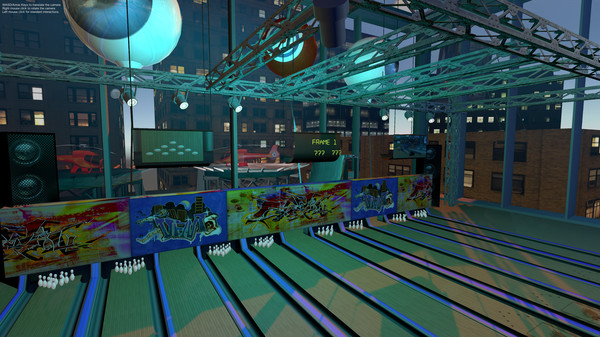 Nightcrawler VR Bowling game for Linux 1