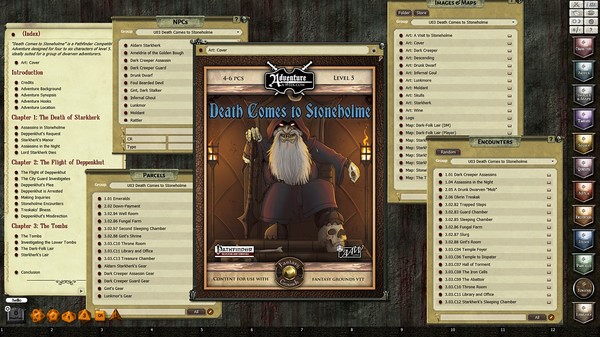 Скриншот из Fantasy Grounds - Death Comes to Stoneholme (PFRPG)