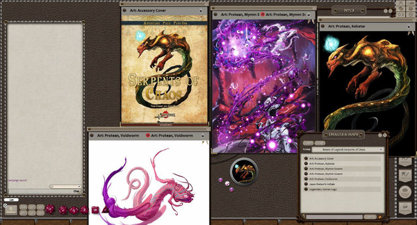 Скриншот из Fantasy Grounds - Serpents of Chaos (5E)