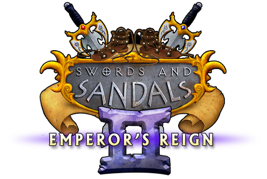 Swords and Sandals 2 Redux Logo