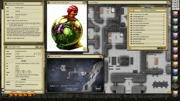 Скриншот из Fantasy Grounds - U02: Murder in Stoneholme (PFRPG)