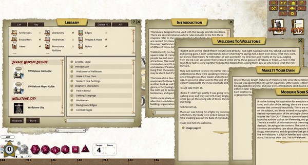 Скриншот из Fantasy Grounds - Wellstone City (Savage Worlds)