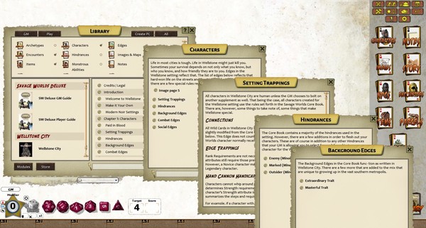 Скриншот из Fantasy Grounds - Wellstone City (Savage Worlds)