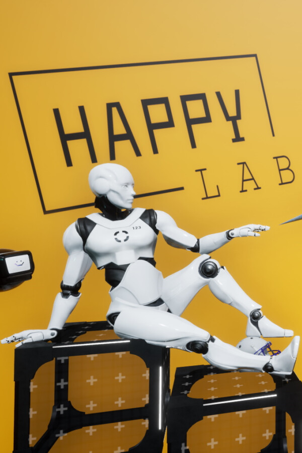 Steam portrait for Happy Lab.