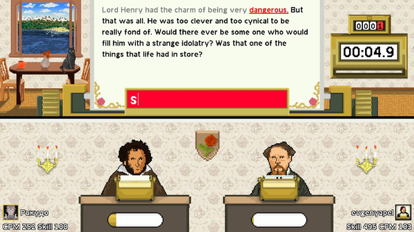 Writers game for Linux 1