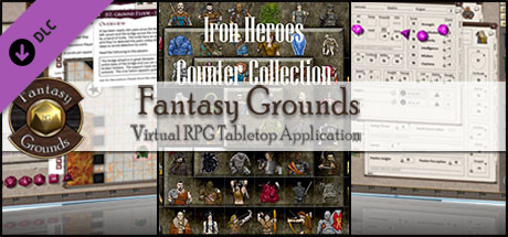 Fantasy Grounds - Iron Heroes Counter Collection (Token Pack)
