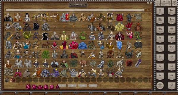 Скриншот из Fantasy Grounds - Iron Heroes Counter Collection (Token Pack)