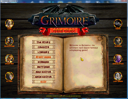 Grimoire : Heralds of the Winged Exemplar (V2)for windows and Linux 1