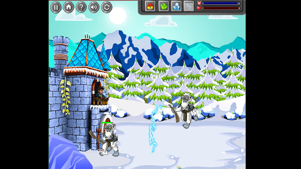 Castle Defender game for Linux 1