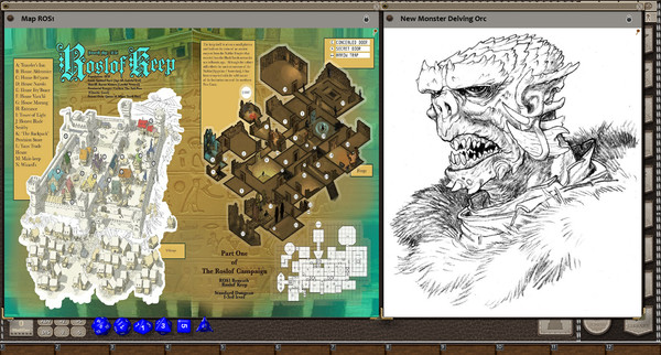 Скриншот из Fantasy Grounds - The Folio: The Complete Roslof Keep Campaign (5E)