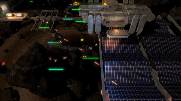Debris Field game for Linux 1