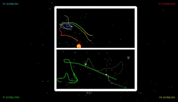 Скриншот из Neon Galaxy