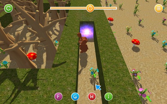 Скриншот из Mr Rabbit's Alphabet Forest Adventure