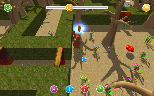 Скриншот из Mr Rabbit's Alphabet Forest Adventure