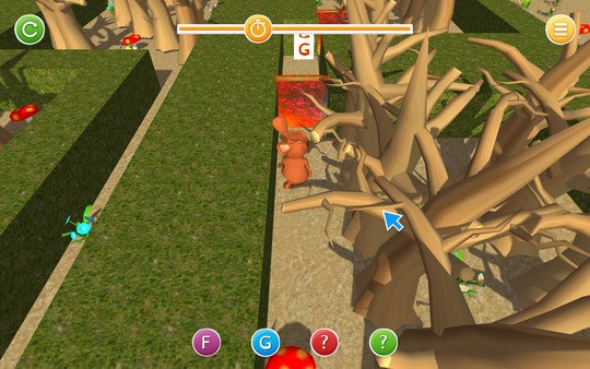 Скриншот из Mr Rabbit's Alphabet Forest Adventure