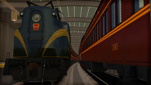 Скриншот из Train Simulator: PRR GG1 Loco Add-On