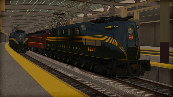 Скриншот из Train Simulator: PRR GG1 Loco Add-On