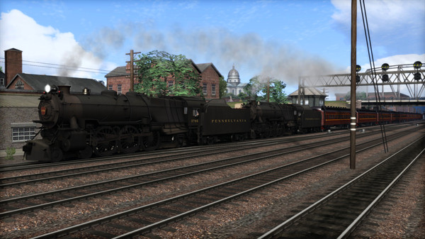 Скриншот из Train Simulator: PRR K4 Loco Add-On