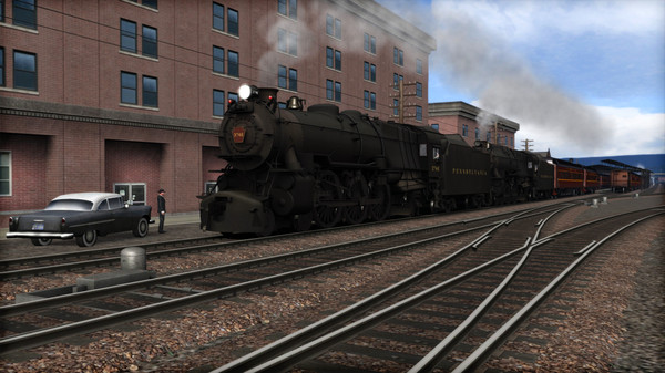 Скриншот из Train Simulator: PRR K4 Loco Add-On