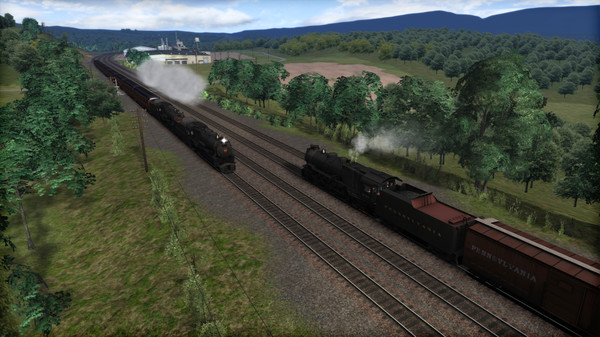 Скриншот из Train Simulator: PRR K4 Loco Add-On