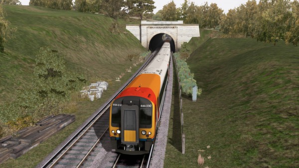 Скриншот из Train Simulator: South West Trains Class 444 EMU Add-On