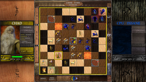 Archon Classic game for Linux 1