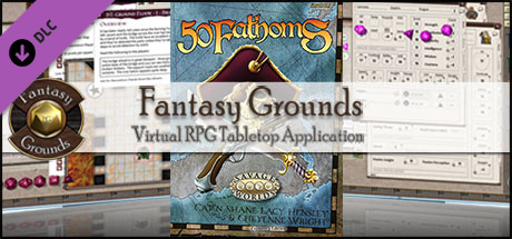 Fantasy Grounds - 50 Fathoms Online Gaming Tokens (Savage Worlds) (Token Pack)