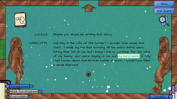 Dialogue: A Writer's Story Steam