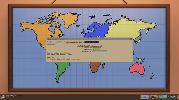 Automobile Tycoon game for Linux 1