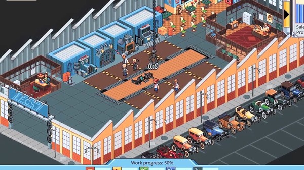 Скриншот из Epic Car Factory