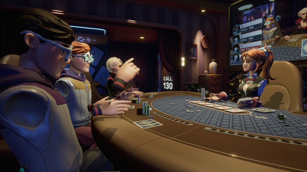 Lucky Night: Texas Hold'em VR screenshot