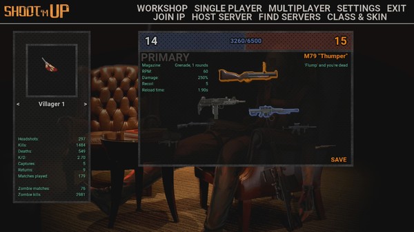 Shoot 'm Up game for Linux 1