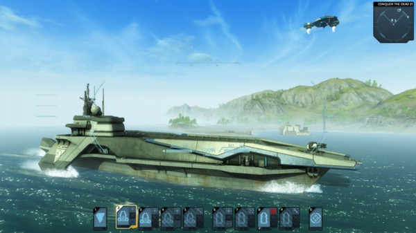 Скриншот из Carrier Command: Gaea Mission
