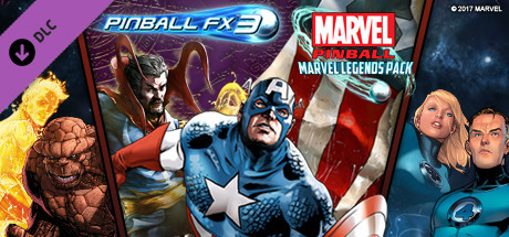 Pinball FX3 - Marvel Pinball: Marvel Legends Pack cover art