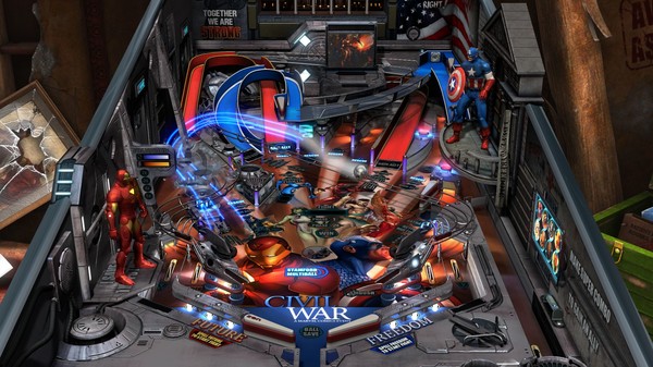 Скриншот из Pinball FX3 - Marvel Pinball: Heavy Hitters