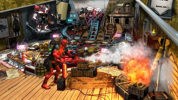 Скриншот из Pinball FX3 - Marvel Pinball: Heavy Hitters