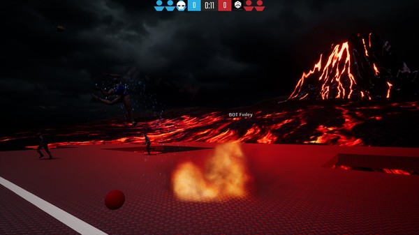 Dodgeball game for Linux 1