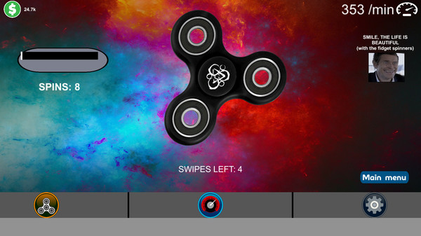 Fidget Spinner for linux