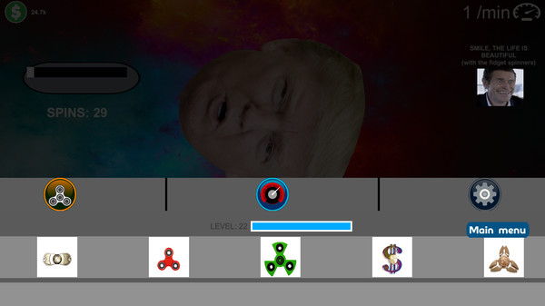Fidget Spinner game for Linux 1