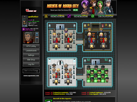 Скриншот из Agents of Aggro City Online