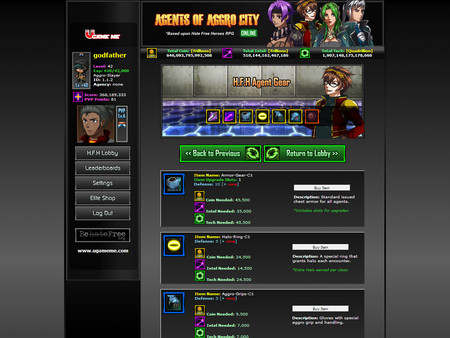 Agents of Aggro City Onlinefor windows and Linux 1