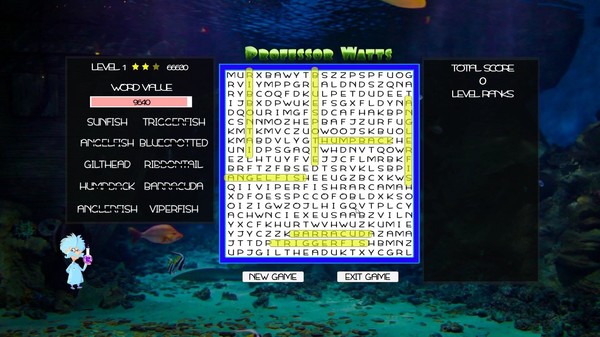 Professor Watts Word Search: Into The Ocean PC requirements