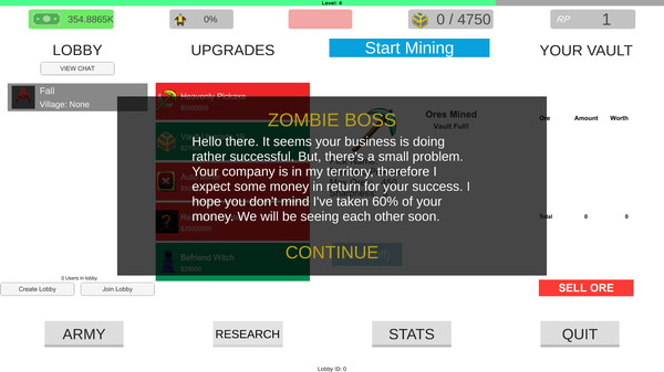 Скриншот из A Mining Game