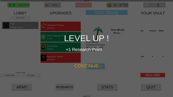 Скриншот из A Mining Game