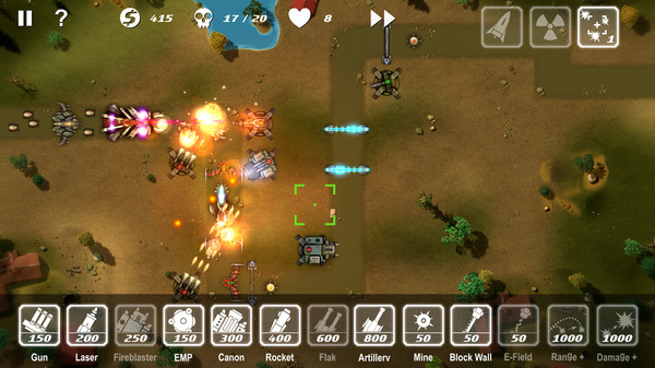 M.A.C.E. Tower Defense for linux