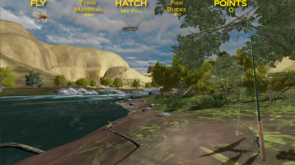 Fishing on the Fly game for Linux 1
