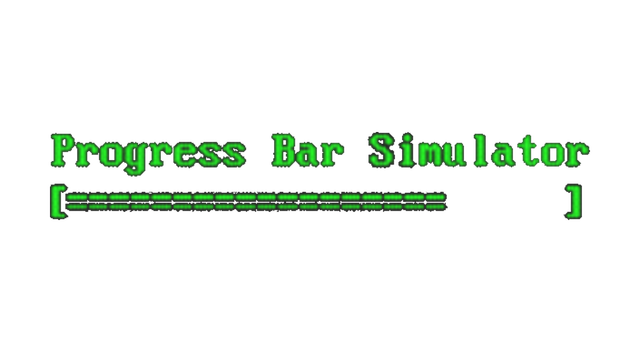 Progress Bar Simulator Logo
